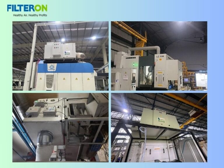 Grinding and Hobbing Mist Collector Application